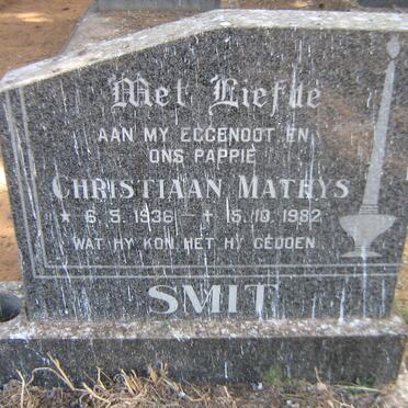 SMIT Christiaan Mathys 1936-1982