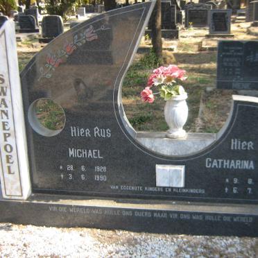SWANEPOEL Michael 1928-1990 &amp; Catharina Johanna 1929-2000
