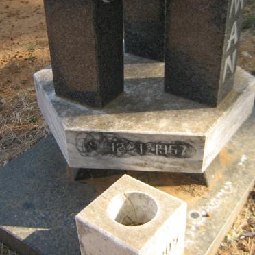 SCHOEMAN Jacobus Johannes 1957-1989