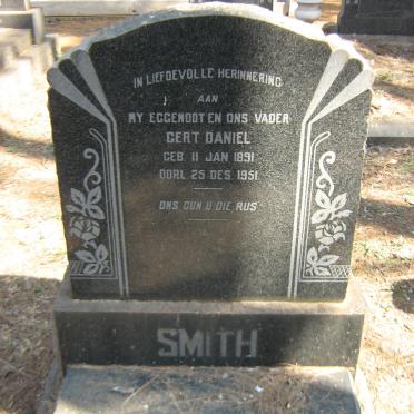 SMITH Gert Daniel 1891-1951