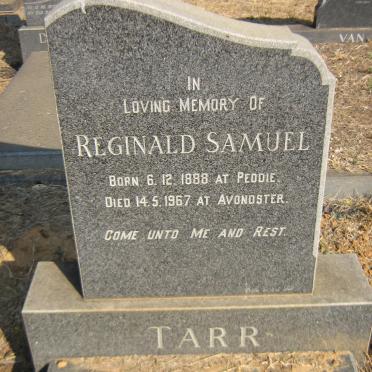 TARR Reginald Samuel 1888-1967