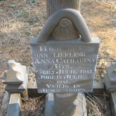 UYS Anna Catharina 1941-1941