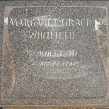 WHITFIELD Margaret Grace 1937-