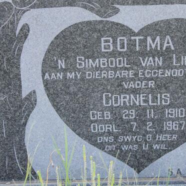 BOTMA Cornelis 1910-1967