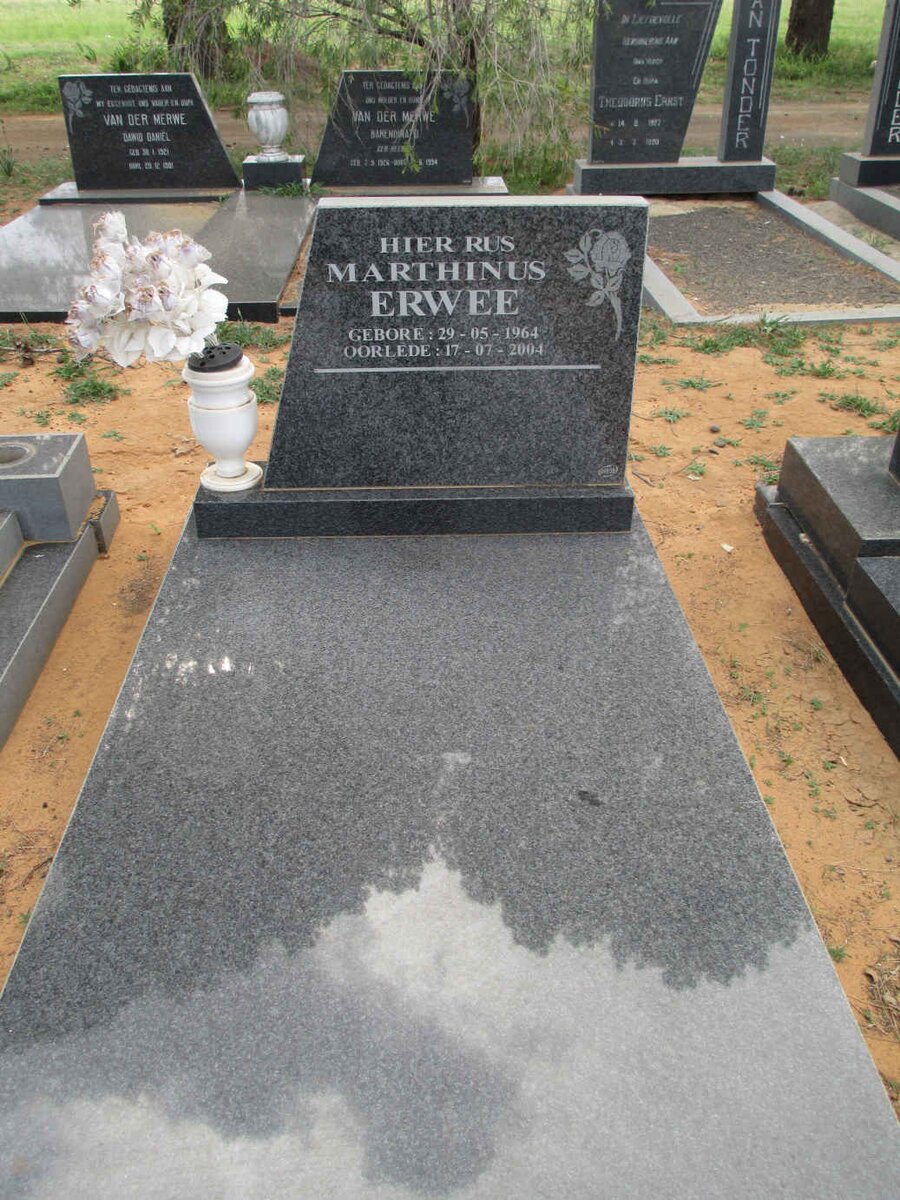 ERWEE Marthinus 1964-2004