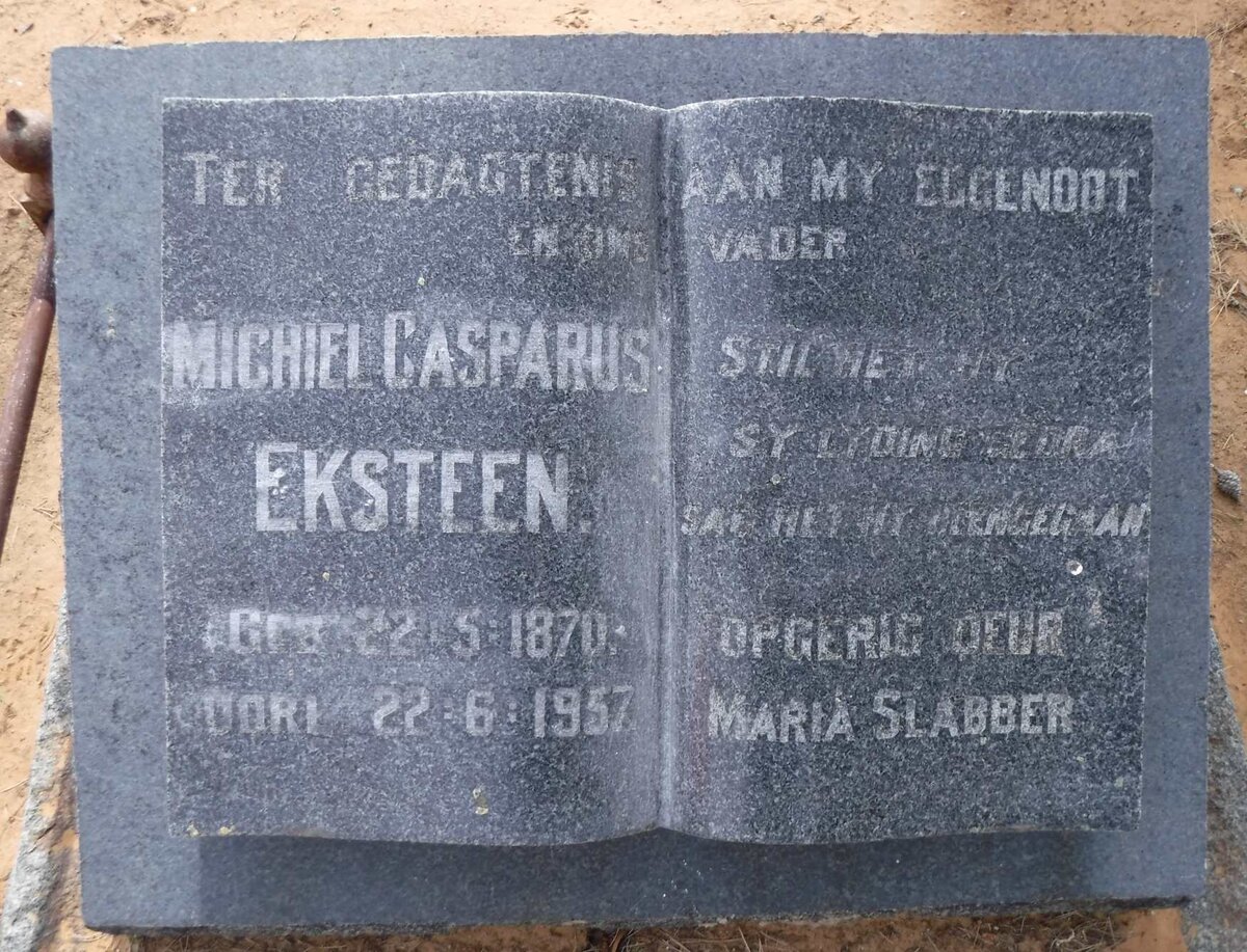 EKSTEEN Michiel Casparus 1870-1957