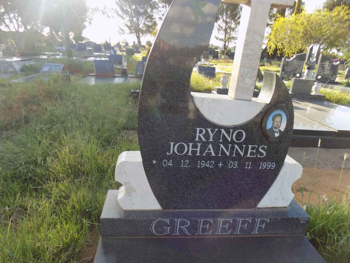 GREEFF Ryno Johannes 1942-1999