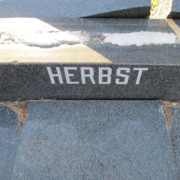 HERBST Cornelius Jacobus 1924-1977 &amp; Anna Elizabeth Maria 1925-1977