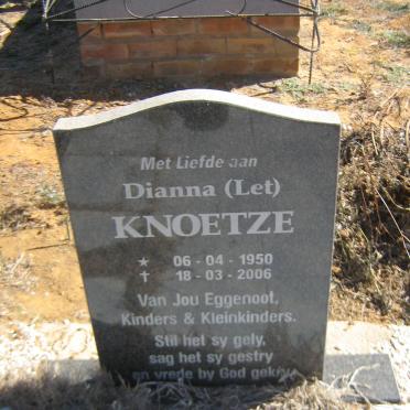 KNOETZE Dianna 1950-2006