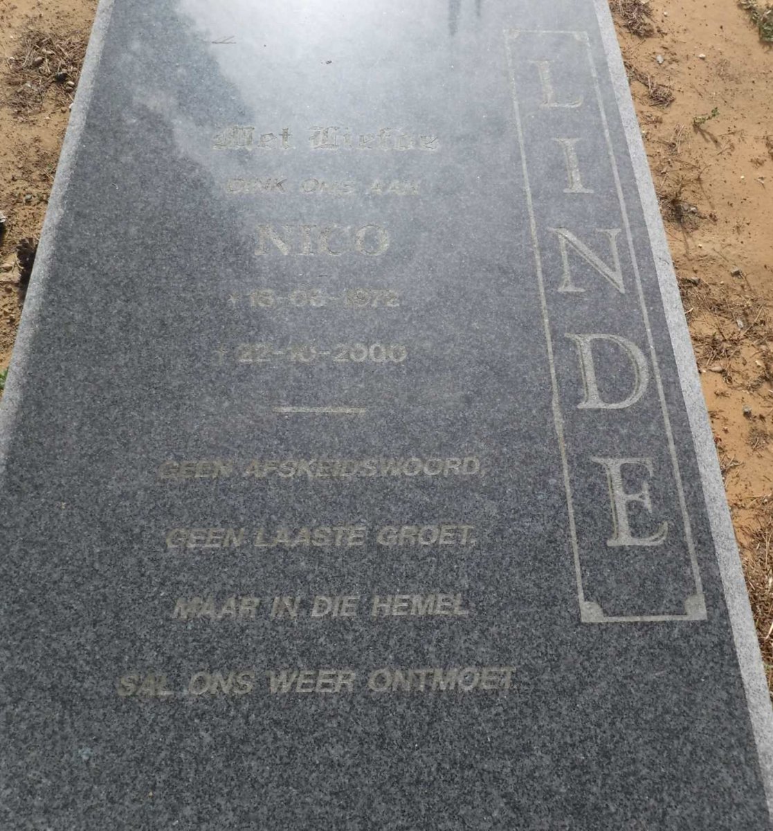 LINDE Nico 1972-2000