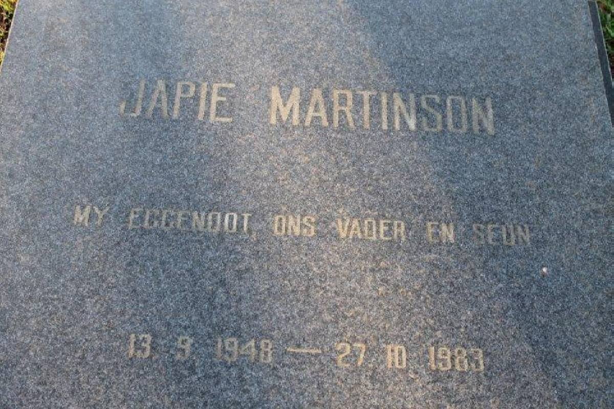 MARTINSON Japie 1948-1983