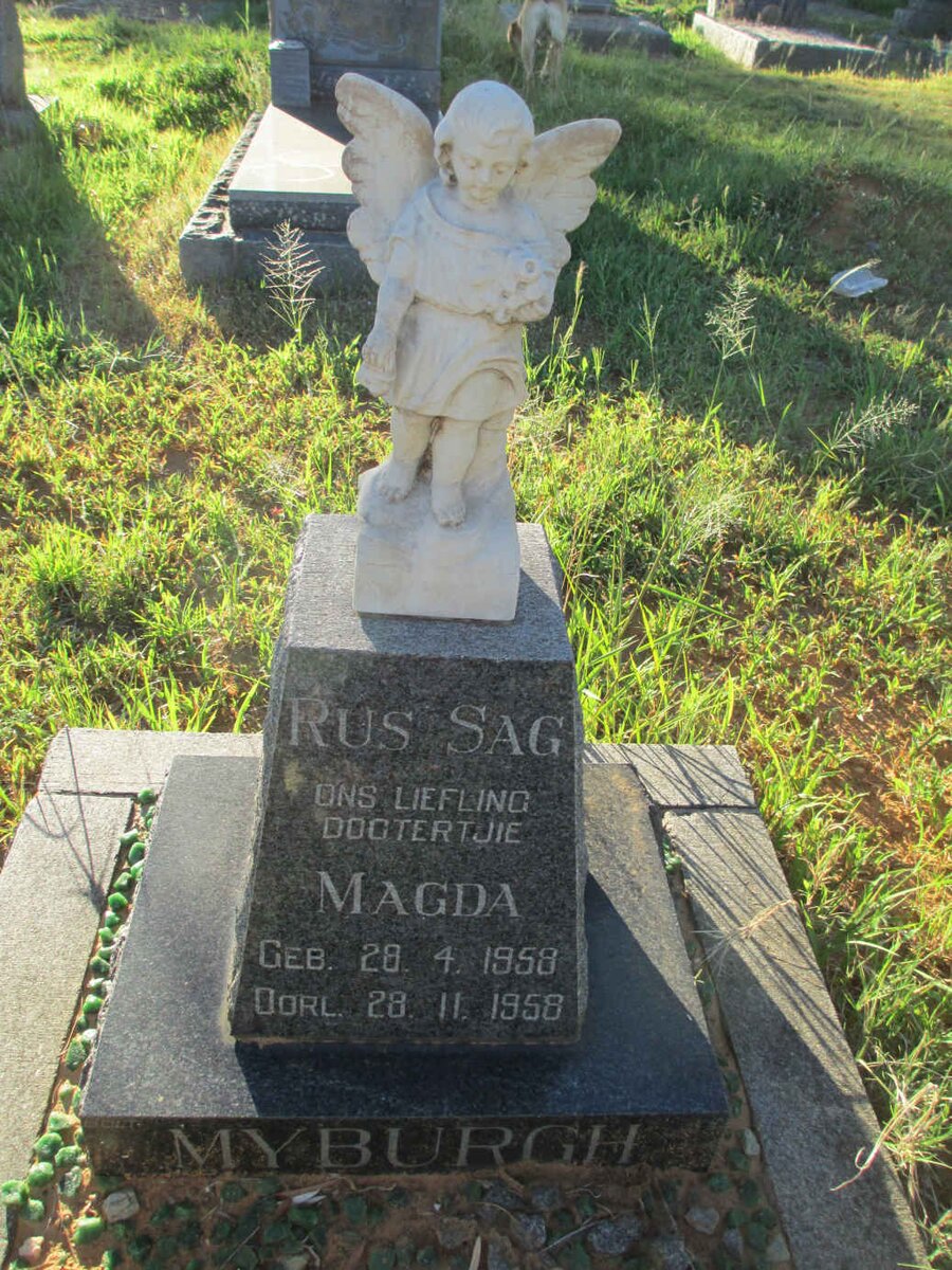MYBURGH Magda 1958-1958