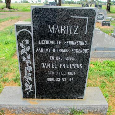 MARITZ Daniel Philippus 1924-1971