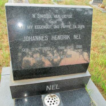 NEL Johannes Hendrik 1890-1966