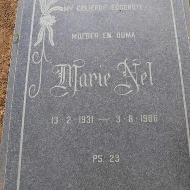 NEL Marie 1931-1986