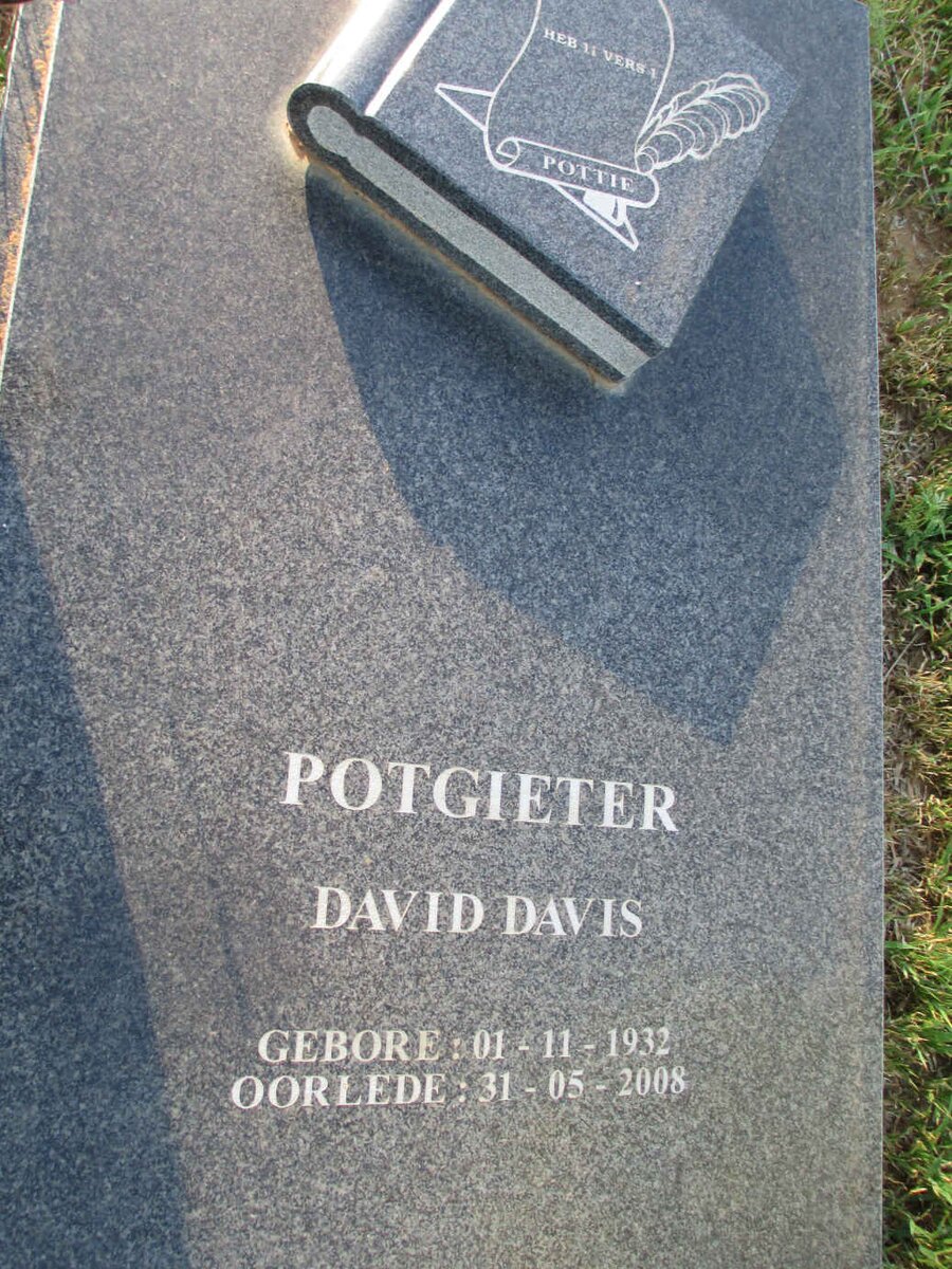 POTGIETER David Davis 1932-2008