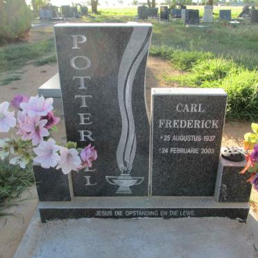 POTTERILL Carl Frederick 1937-2003