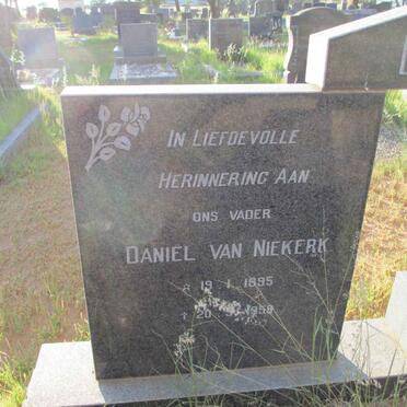 PLOOY Daniël van Niekerk, du 1895-1959