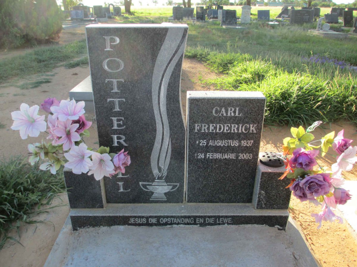 POTTERILL Carl Frederick 1937-2003