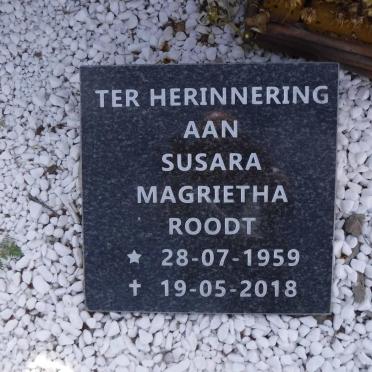 ROODT Susara Magrietha 1959-2018