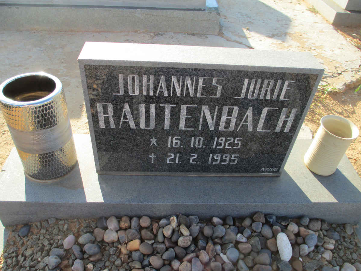RAUTENBACH Johannes Jurie 1925-1995