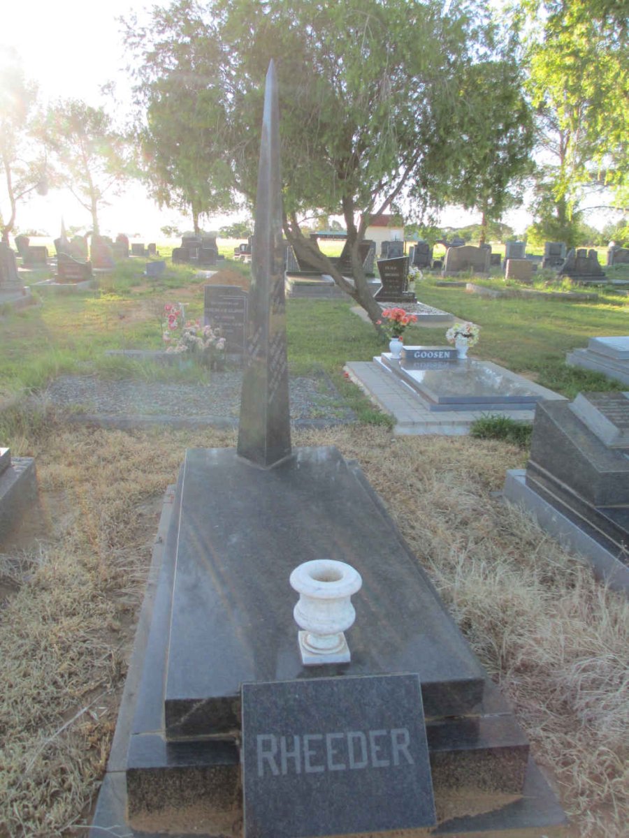 RHEEDER Benjamin Fredeman 1937-1964