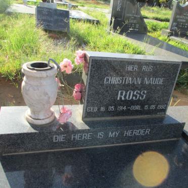 ROSS Christiaan Naude 1914-1992