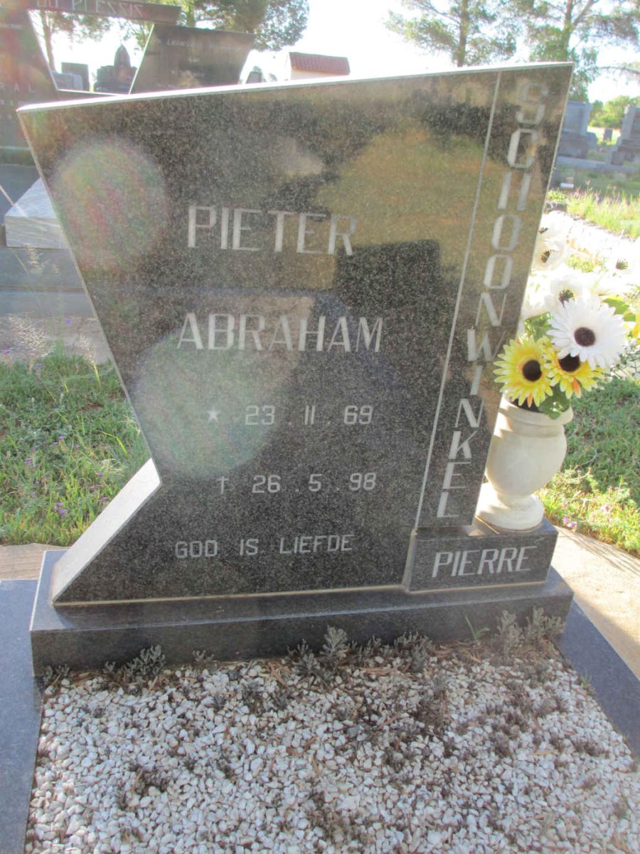 SCHOONWINKEL Pieter Abraham 1969-1998