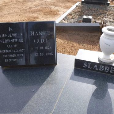 SLABBERT J.D. 1924-2005 &amp; M.C. 1924-2013