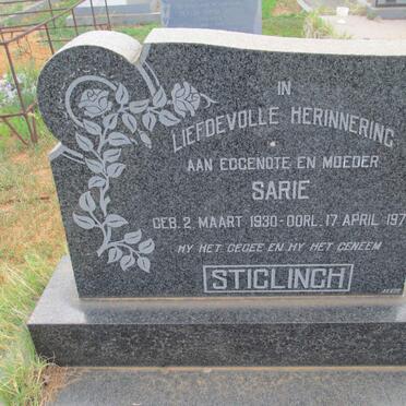 STIGLINGH Sarie 1930-1971