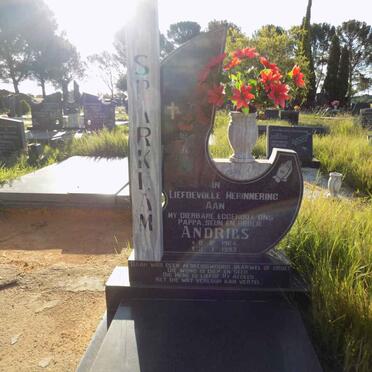 SPARKHAM Andries 1964-1993