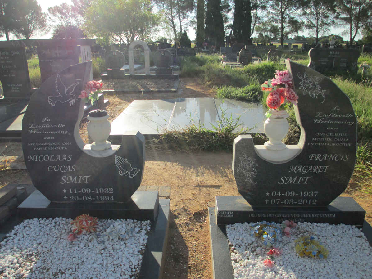 SMIT Nicolaas Lucas 1932-1994 &amp; Francis Magaret 1937-2012