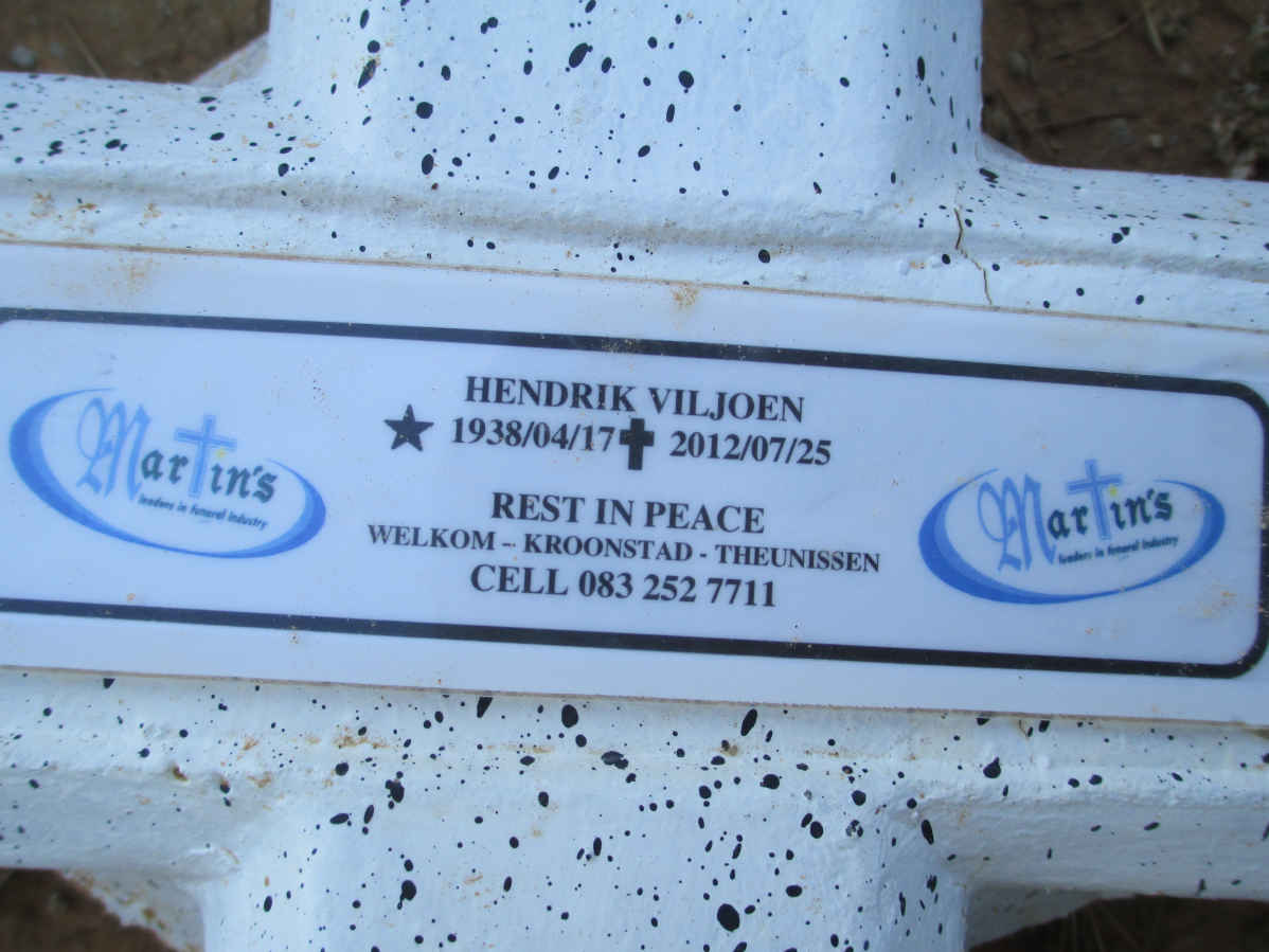 VILJOEN Hendrik 1938-2012