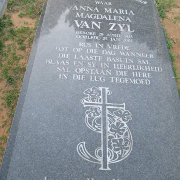 ZYL Anna Maria Magdalena, van 1925-2003