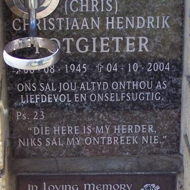 POTGIETER Christiaan Hendrik 1945-2004 :: LINNETTS Imelda Francis 1929-2004