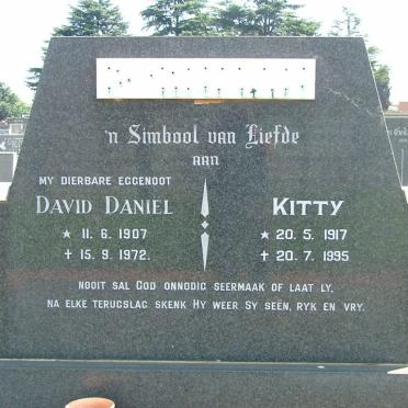? David Daniël 1907-1972 &amp; Kitty 1917-1995