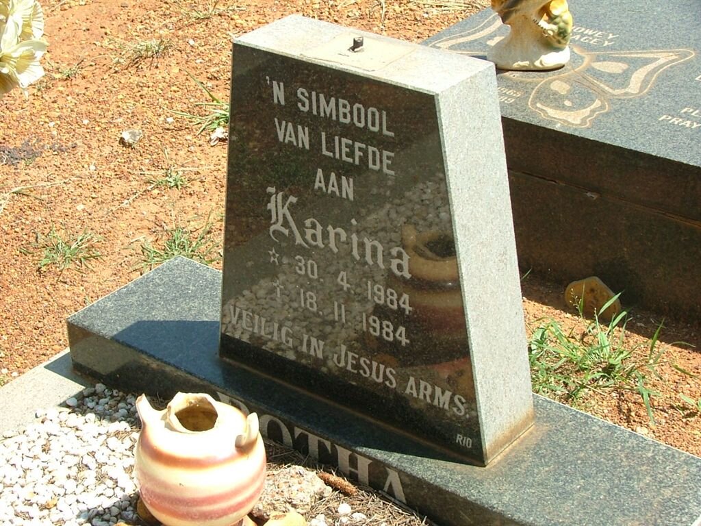 BOTHA Karina 1984-1984