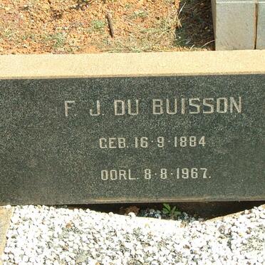 BUISSON F.J., du 1884-1967