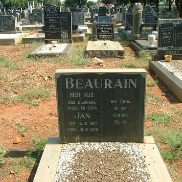 BEAURAIN Jan 1901-1978
