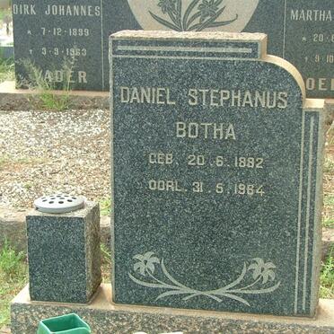 BOTHA Daniel Stephanus 1882-1964