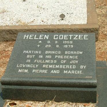 COETZEE Helen 1959-1979
