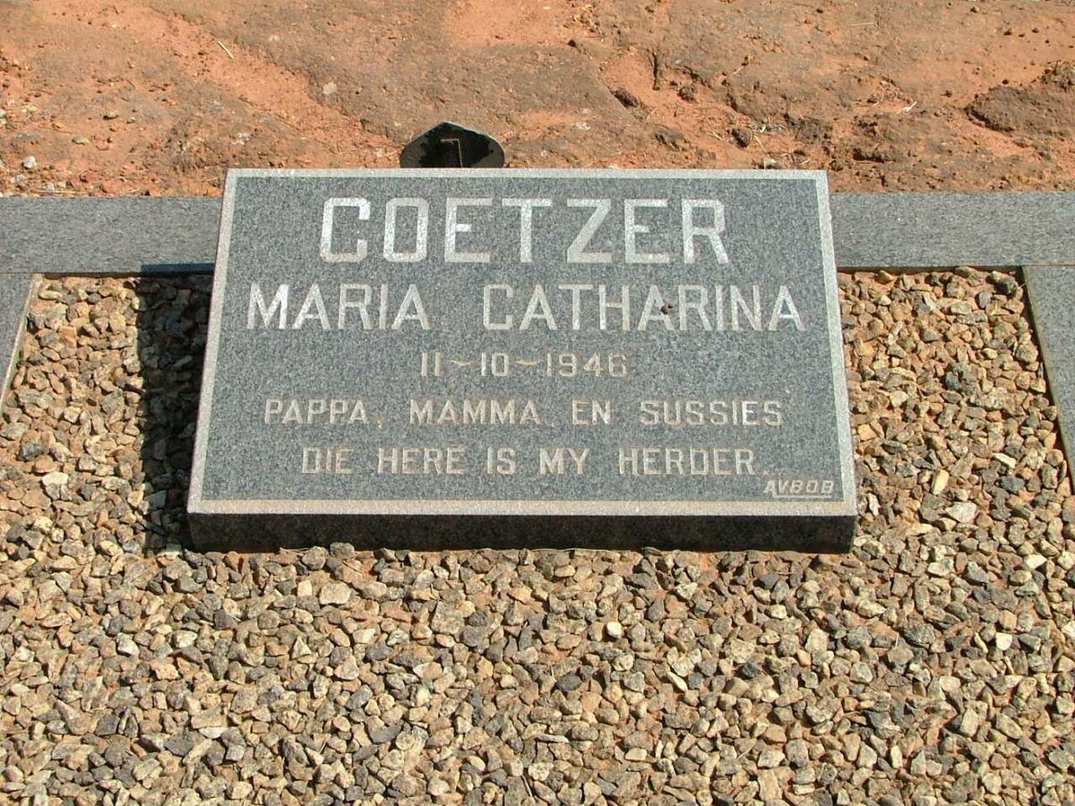 COETZER Maria Catharina -1946