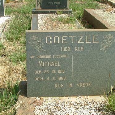 COETZEE Michael 1913-1968