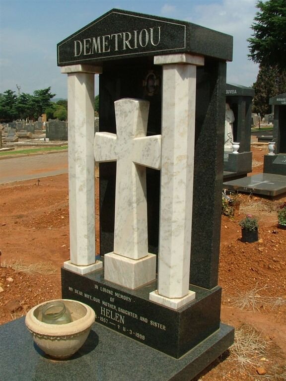 DEMETRIOU Helen 1958-1998