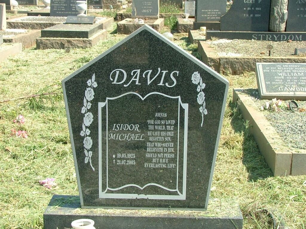 DAVIS Isidor Michael 1925-2005
