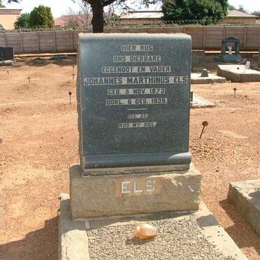 ELS Johannes Marthinus 1873-1939