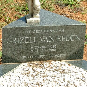 EEDEN Grizell, van 1980-1980