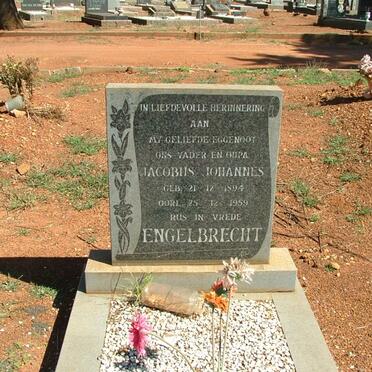 ENGELBRECHT Jacobus Johannes 1894-1959