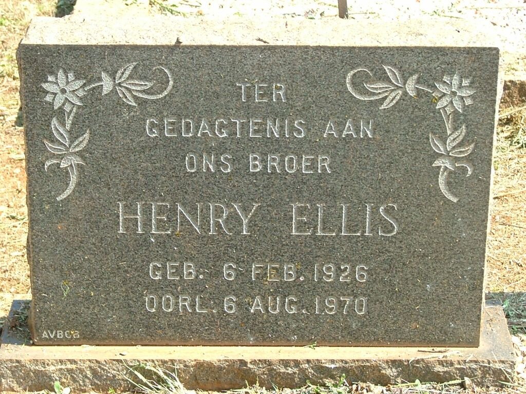 ELLIS Henry 1926-1970