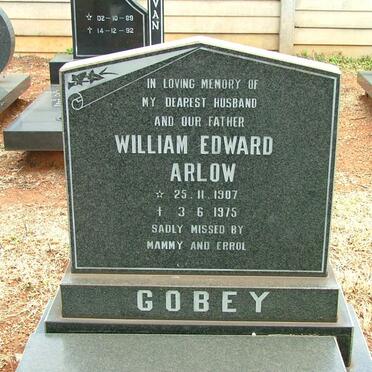 GOBEY William Edward Arlow 1907-1975